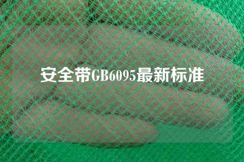 安全带GB6095最新标准